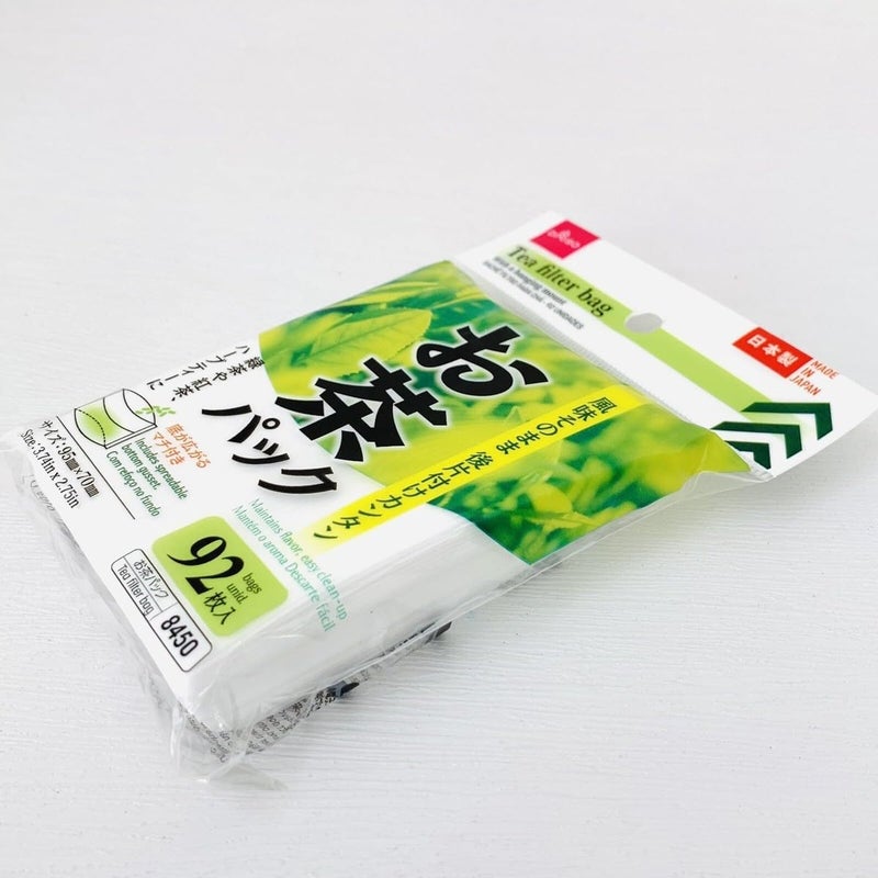 DAISO Tea Filter Bags - 92-Pack Disposable Infuser Bags for Loose Leaf Tea - Image 3